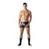 LEADER Short avec Zip Brut Noir